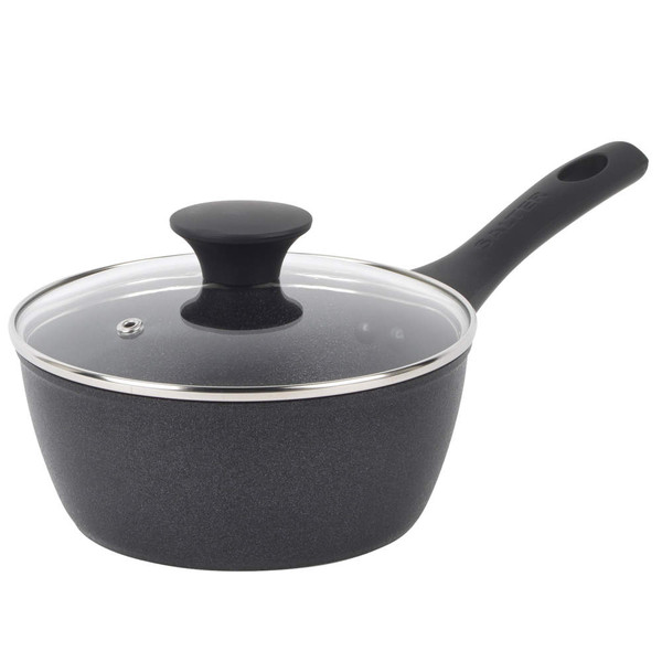 Megastone Noir 18cm Saucepan