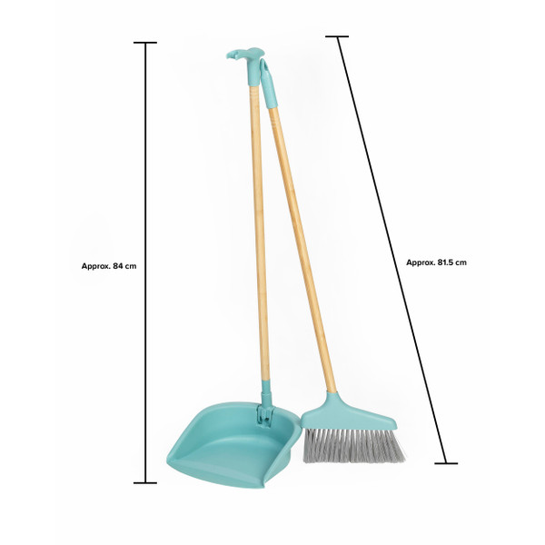 Cool Hues Dustpan & Broom Set