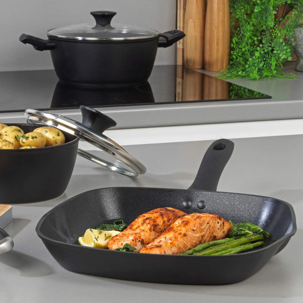 Geo Hex 28cm Griddle Pan