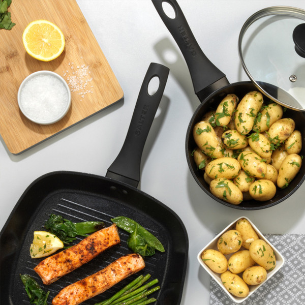 Geo Hex 3-Piece Saucepan Set