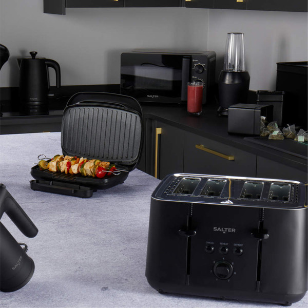 Kuro Health Grill - Black - EK4366MBLK - Salter - 5054061502657