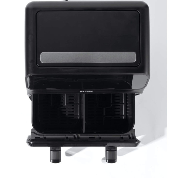 Fuzion Dual Air Fryer - 8L - Black - EK5728 - Salter - 5054061503340