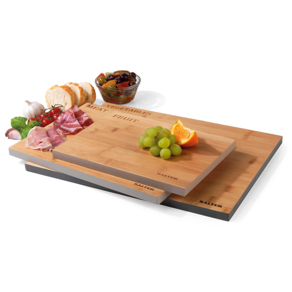 3-Piece Bamboo Chopping Board Set