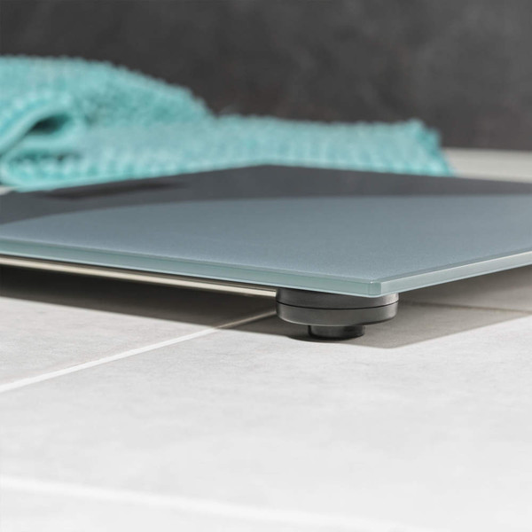 Wave Digital Bathroom Scale - Grey - SA00287WVFEU12 - Salter - 5054061484359
