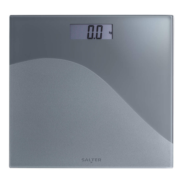 Wave Digital Bathroom Scale - Grey - SA00287WVFEU12 - Salter - 5054061484359