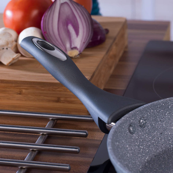 Marblestone 2-Piece Frying Pan Set - 20/28cm - Salter - Grey - COMBO-6448 - 5054061042580