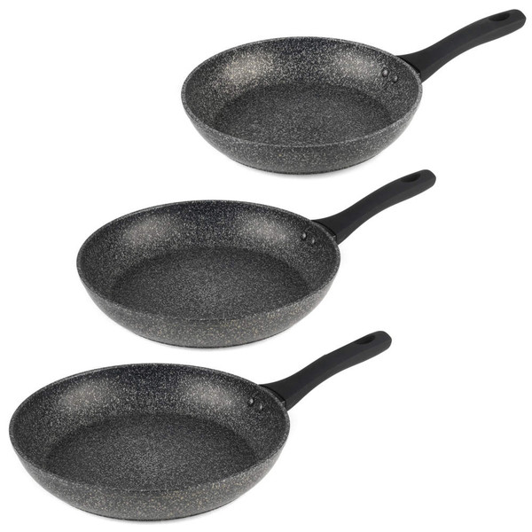 Megastone 3-Piece Frying Pan Set - 24/28/30cm Megastone 3-Piece Frying Pan Set - 24/28/30cm