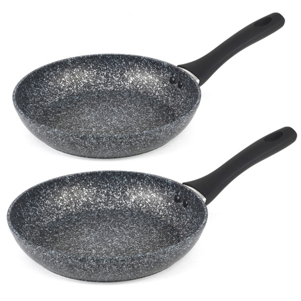 Megastone 2-Piece Frying Pan Set - 24/28cm - No - COMBO-3692 - Salter - 5054061269260