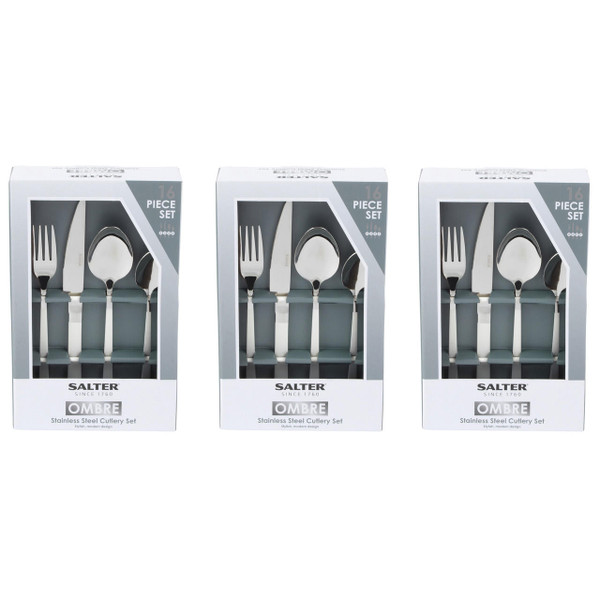 Ombre Cutlery Set, 48 Piece 