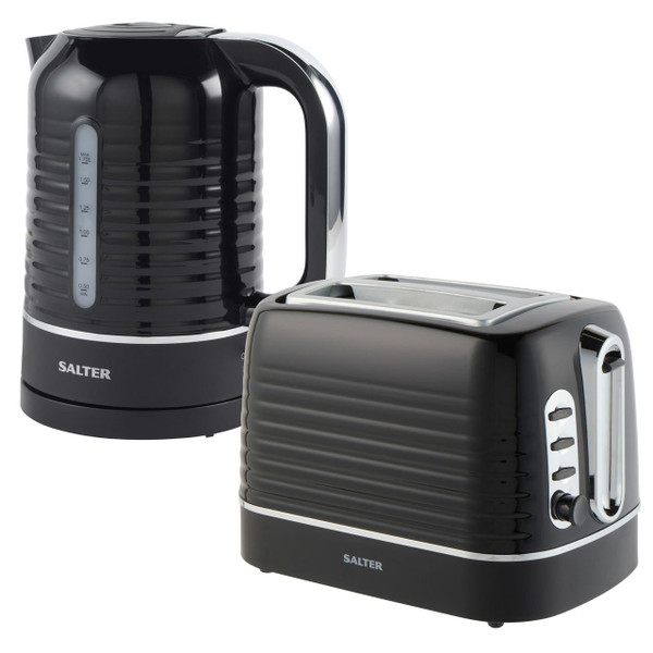 Oscuro Kettle and Toaster Set – 1.7L  Kettle, 2-Slice Toaster, 3kW/1050W 