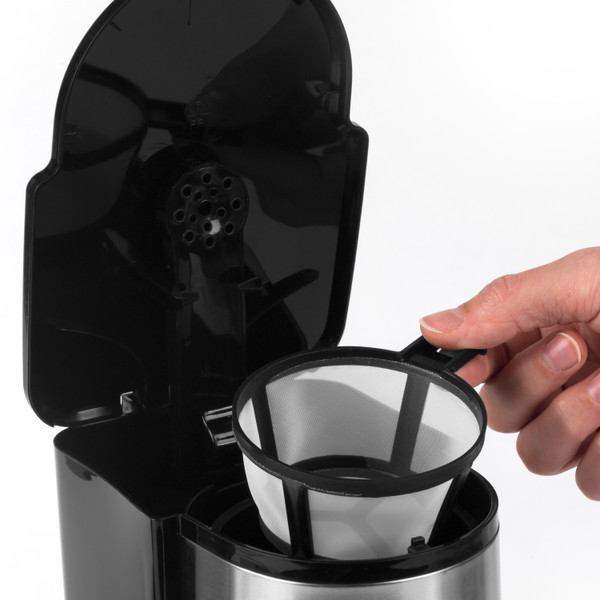 Digital Coffee Maker to Go & 2 Travel Mugs