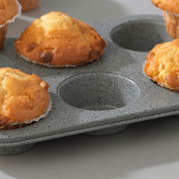 Marblestone 6 Cup Muffin Tray - 2 Pack Marblestone 6 Cup Muffin Tray - 2 Pack