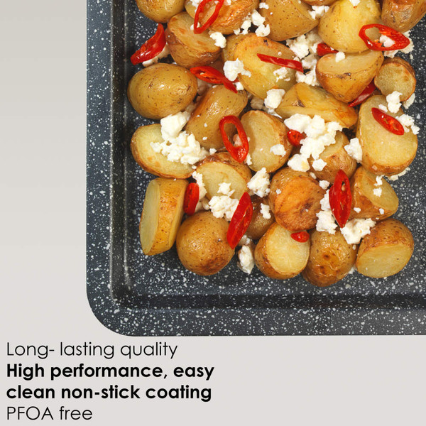 Megastone Baking Tray & Pizza Pan Set