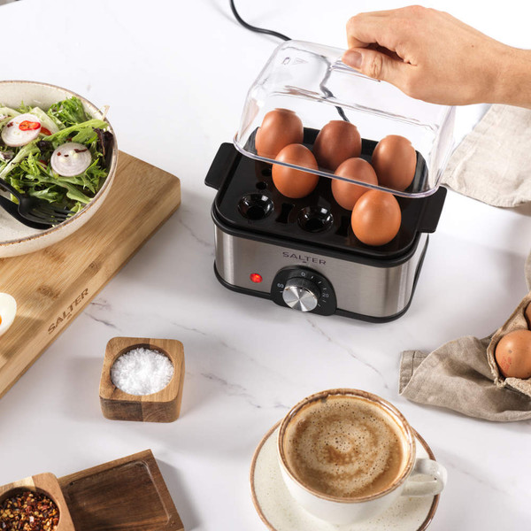 Promotional badge: Save 70% off your energy bills. Energy saving compared to cooking broccoli on electric hob.