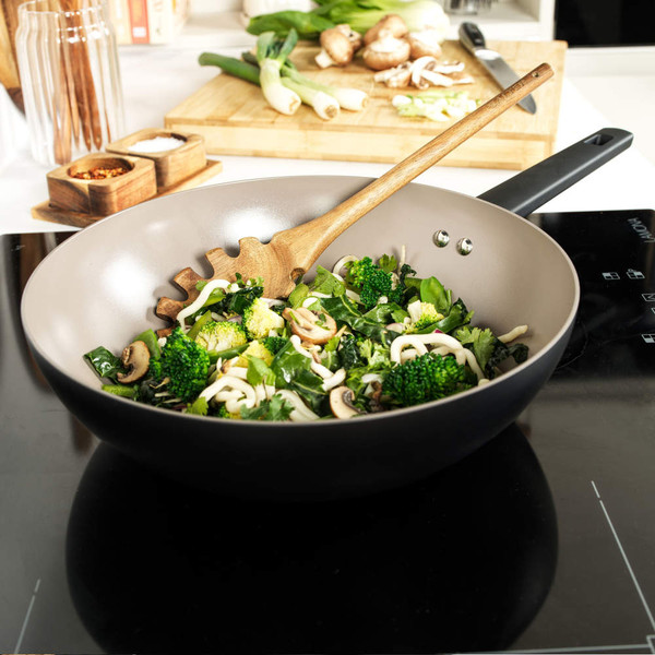 Ceramic Frying Pan & Stir Fry Pan Set