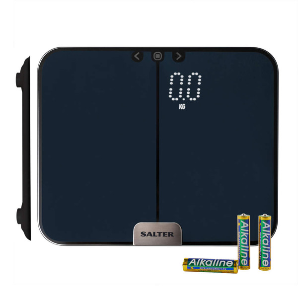 Phantom Compact Analyser Bathroom Scale - Black