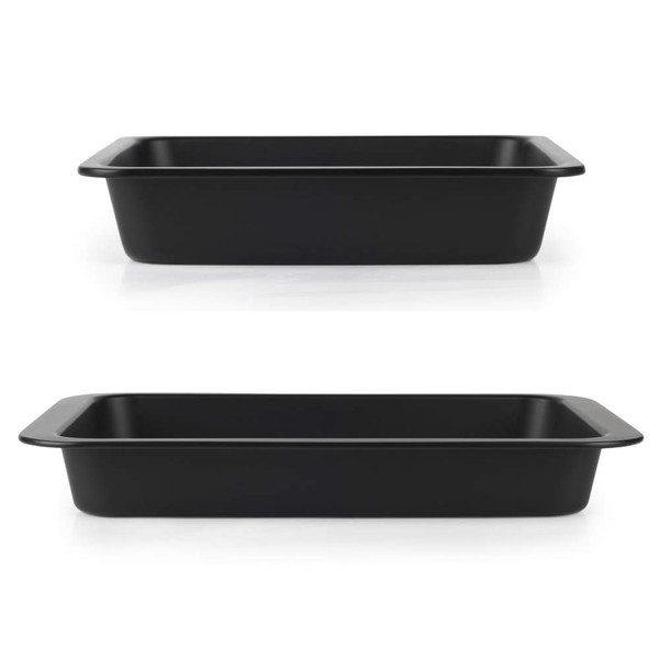 Bakes Roasting Tin & Square Pan Set