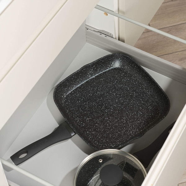 Megastone Thermo Collar 28cm Griddle Pan