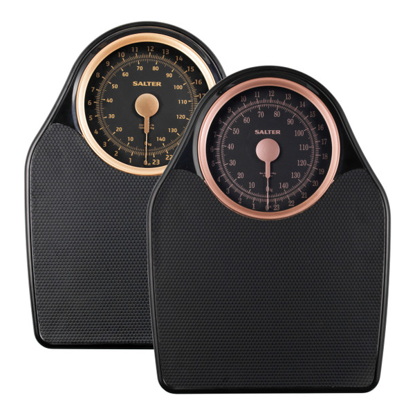 Doctor Style Mechanical Bathroom Scale, Black, 145 GFEU16, 5054061480818