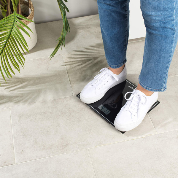 Compact Glass Digital Bathroom Scale