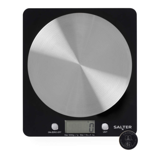 Disc Digital Kitchen Scale - Salter - 1036 BKSSDR