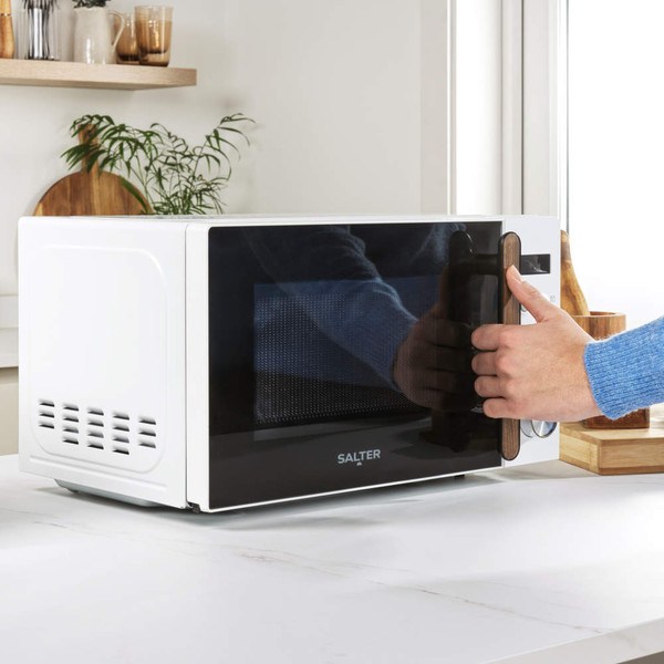 Toronto Kettle, Toaster, Microwave Set - White