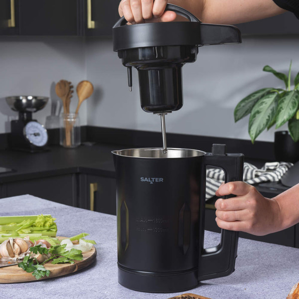 Kuro Digital Soup Maker - Black - EK6358MBLK - Salter - 5054061591835