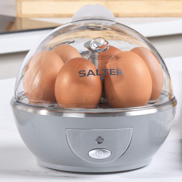 Aspen Electric Egg Cooker - Silver - EK6353MMS - Salter - 5054061591781