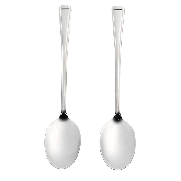 Buxton Serving Spoon 6 Piece Set - Sliver