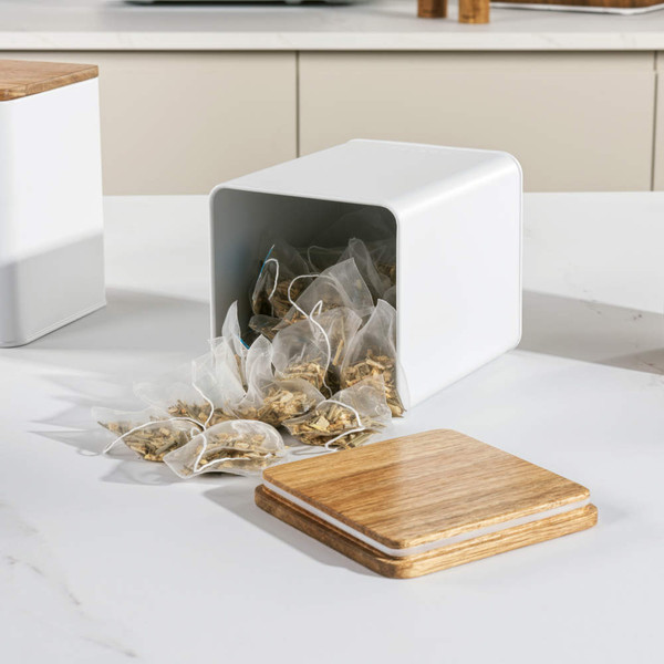 Toronto 3-Piece Canister Set – White - White - BW12898WEU7 - Salter - 5054061557435