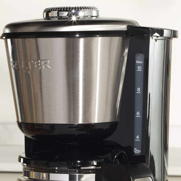 Digital Filter Coffee Machine – 1.25L - Black - EK6161 - Salter - 5054061507676