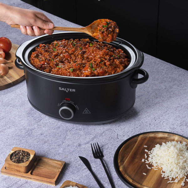 Kuro 6.5L Slow Cooker - Black