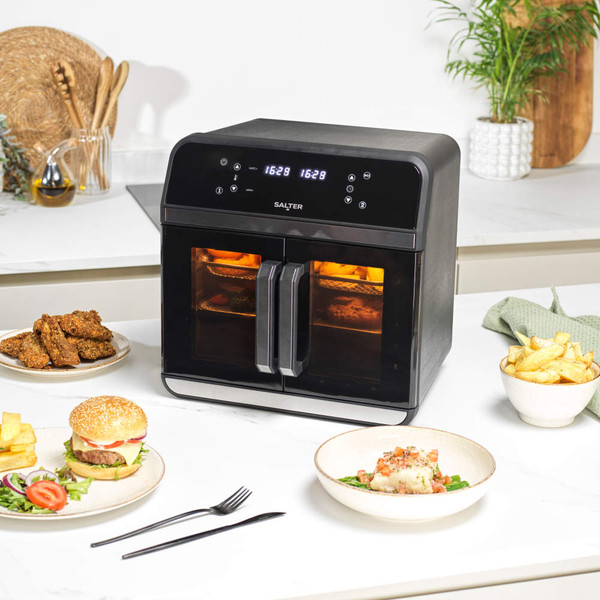 XL Air Fryer Oven – 15L - Black - EK6231 - Salter - 5054061590562