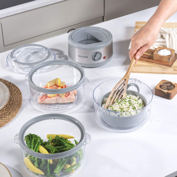 Aspen 3-Tier Food Steamer – 7.5L