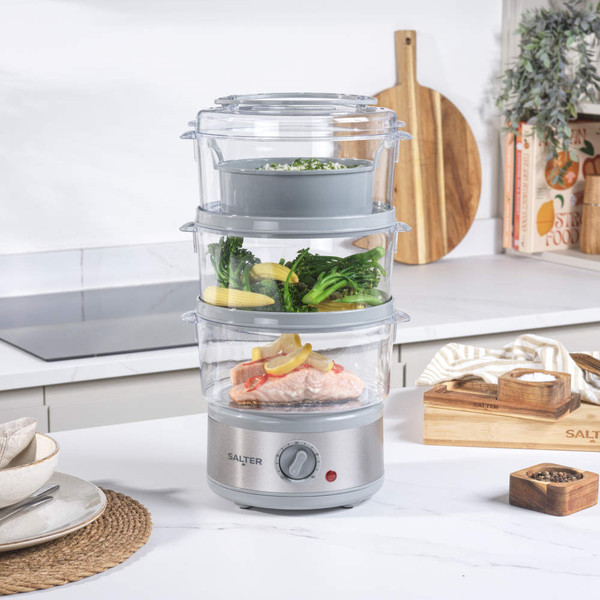 Aspen 3-Tier Food Steamer – 7.5L