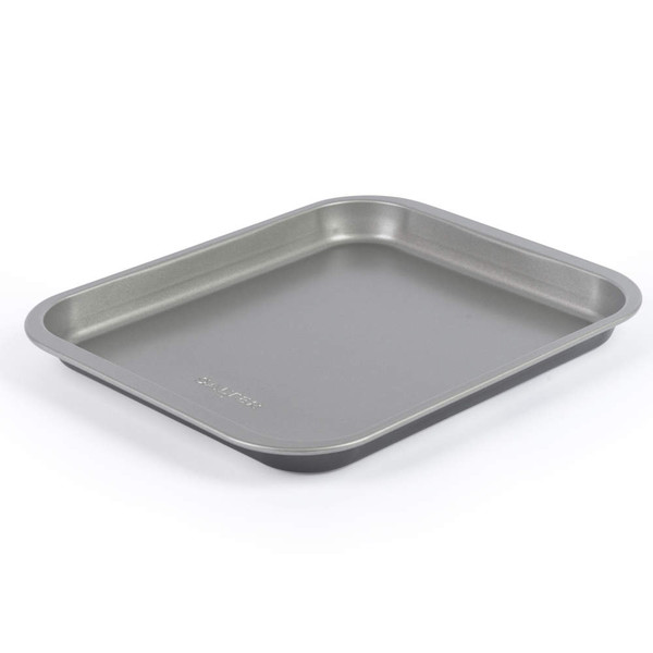 Non-stick rectangular baking tray, grey