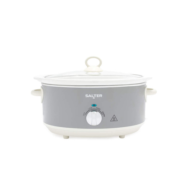 Retro 6.5L Slow Cooker - Grey