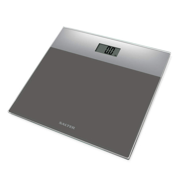 Glass Digital Bathroom Scale - Silver/Grey Glass Digital Bathroom Scale - Silver/Grey