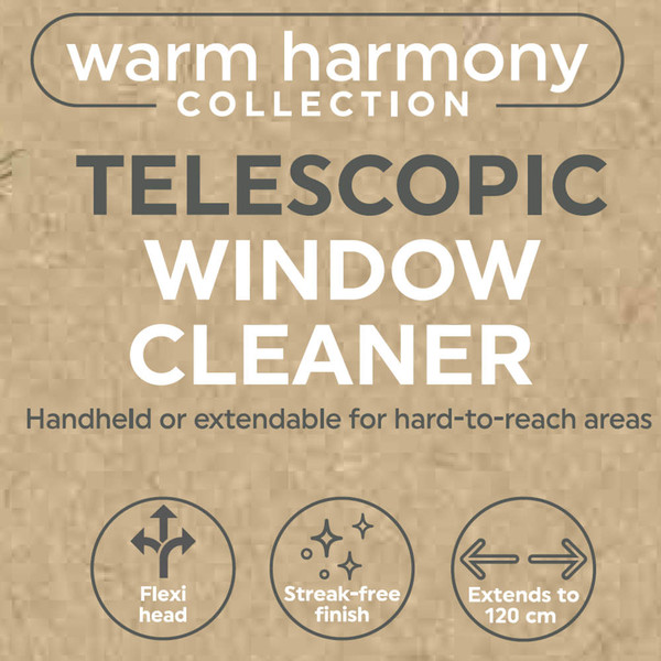 Warm Harmony Telescopic Window Cleaner