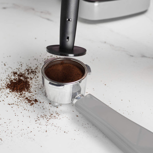 Retro Espresso Machine - Grey