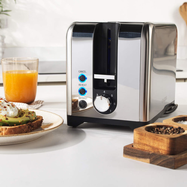 Stainless Steel 2-Slice Toaster