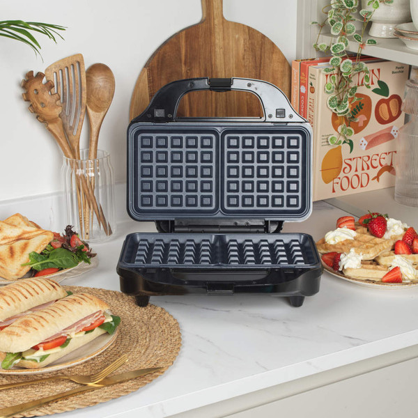 3-in-1 snack maker, black, EK2143, 5053191161130