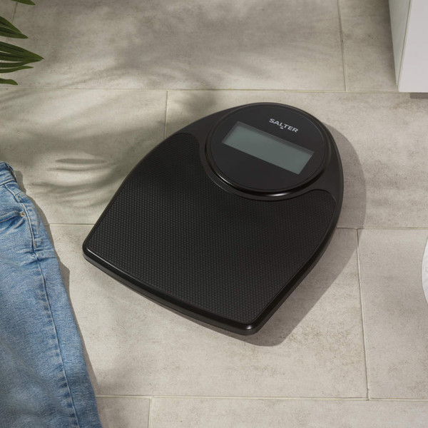 Doctor Style Digital Bathroom Scale – Black - Black - SA00701BFEU12 - Salter - 5054061616422