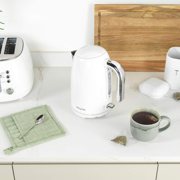 Boston 4-Slice Toaster - White - EK6558MW - Salter - 5054061593839