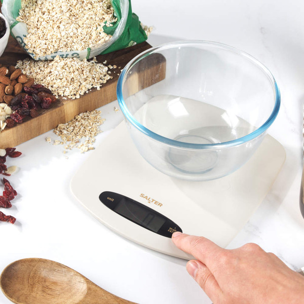 Pebble Digital Kitchen Scale – Stone Pebble Digital Kitchen Scale – Stone