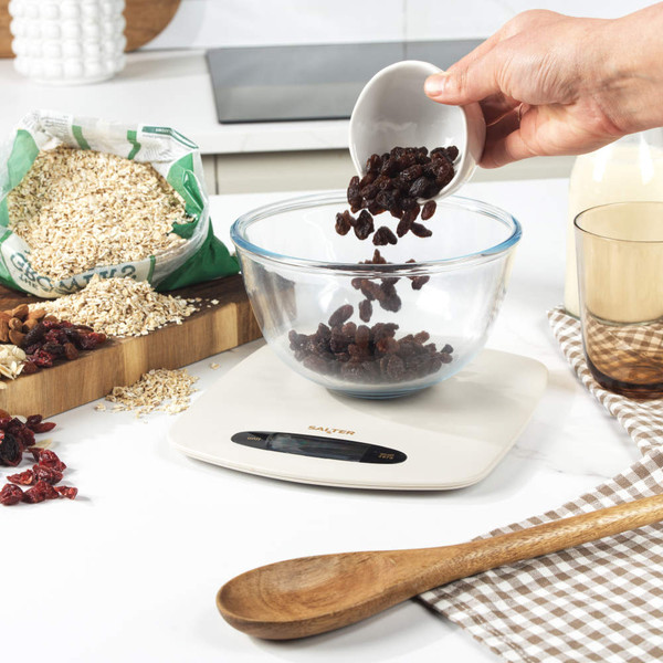 Pebble Digital Kitchen Scale – Stone