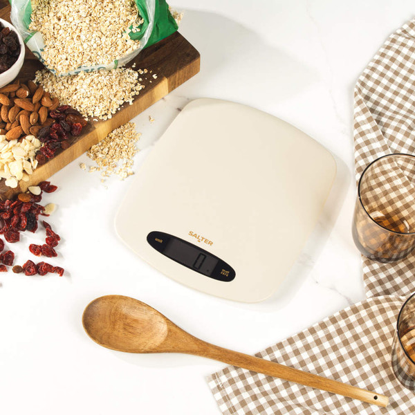 Pebble Digital Kitchen Scale – Stone