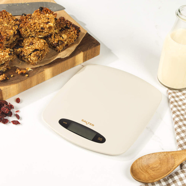 Pebble Digital Kitchen Scale – Stone