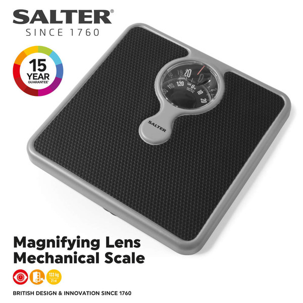 Magnifying Lens Mechanical Bathroom Scale