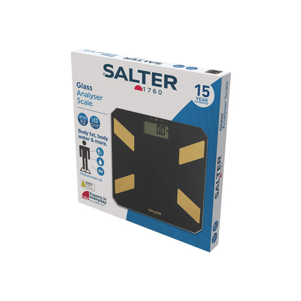 Glass Analyser Bathroom Scale - Yes - SA00601BGCFEU12 - Salter - 5054061616781
